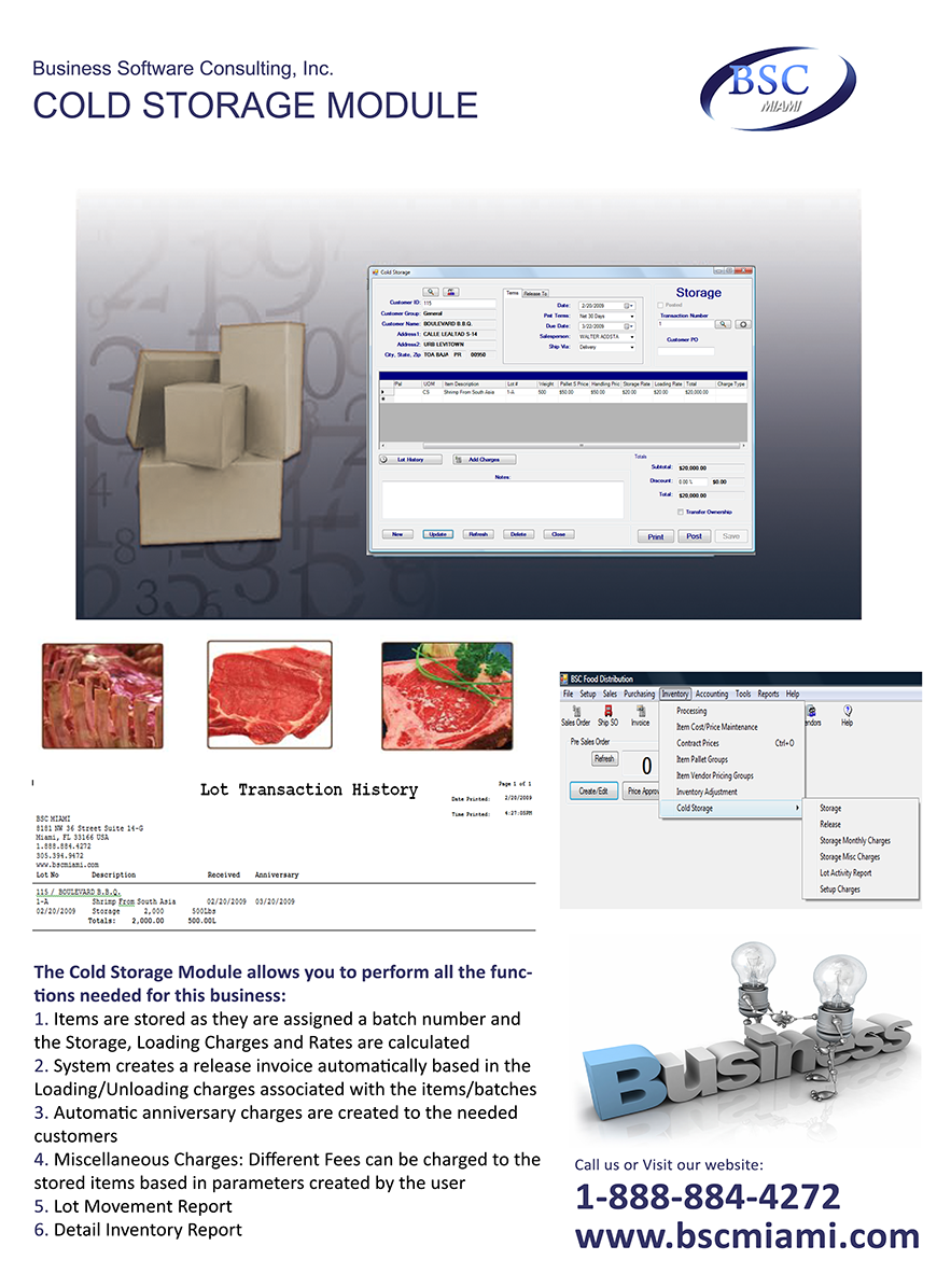 BSC - COLD STORAGE BROCHURE